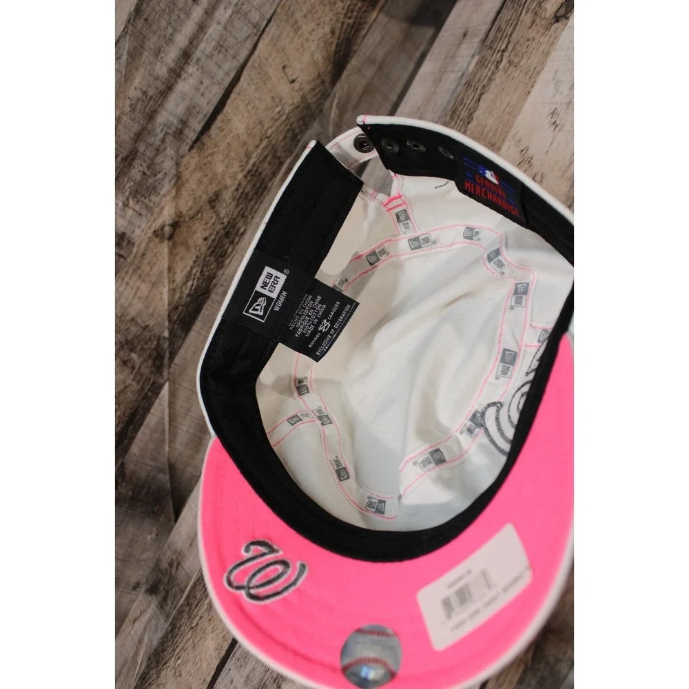New Era Women Washington Nationals Cadet Hat Adjustable Fash Chic‎